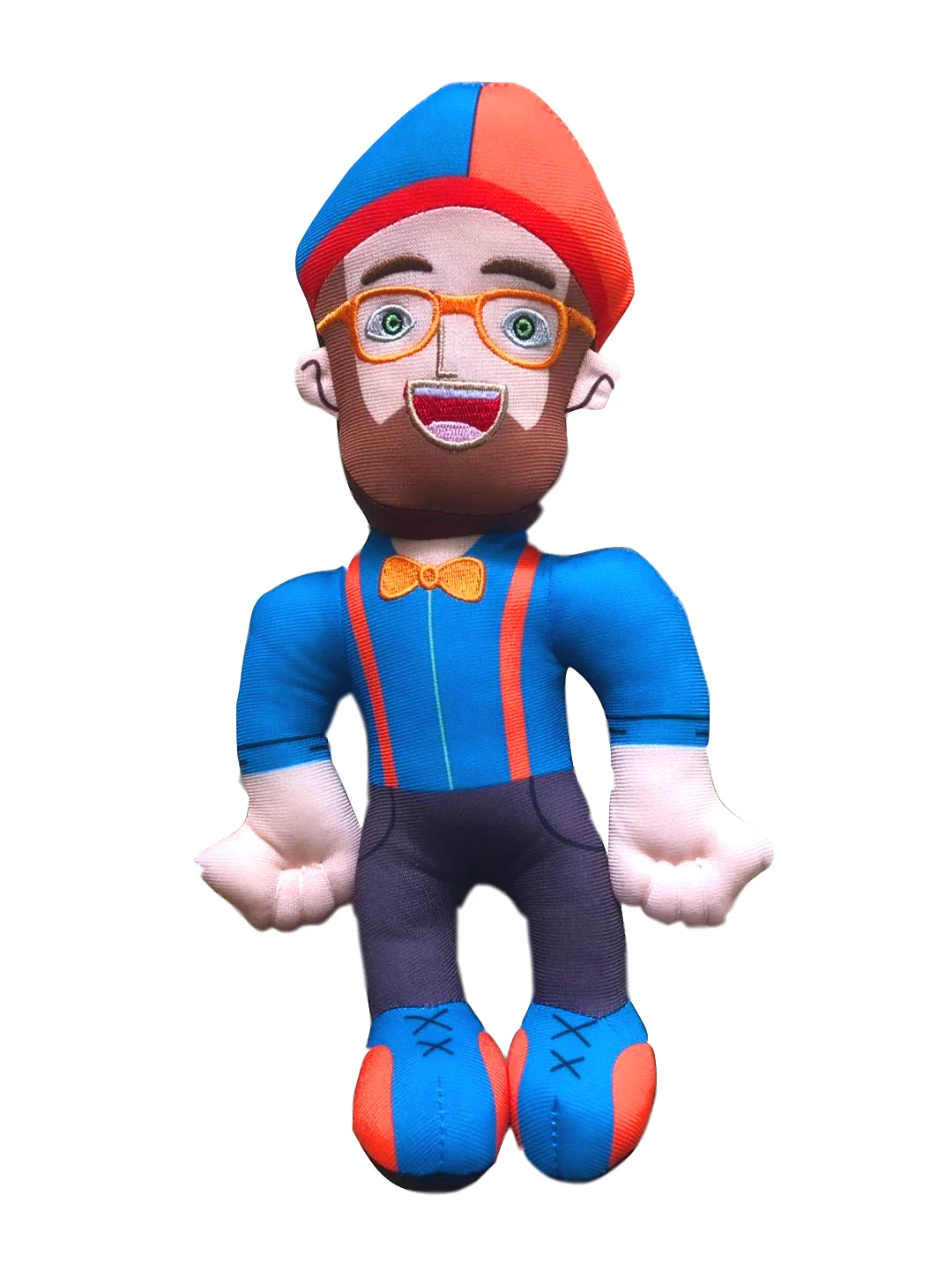 soft doll with glasses