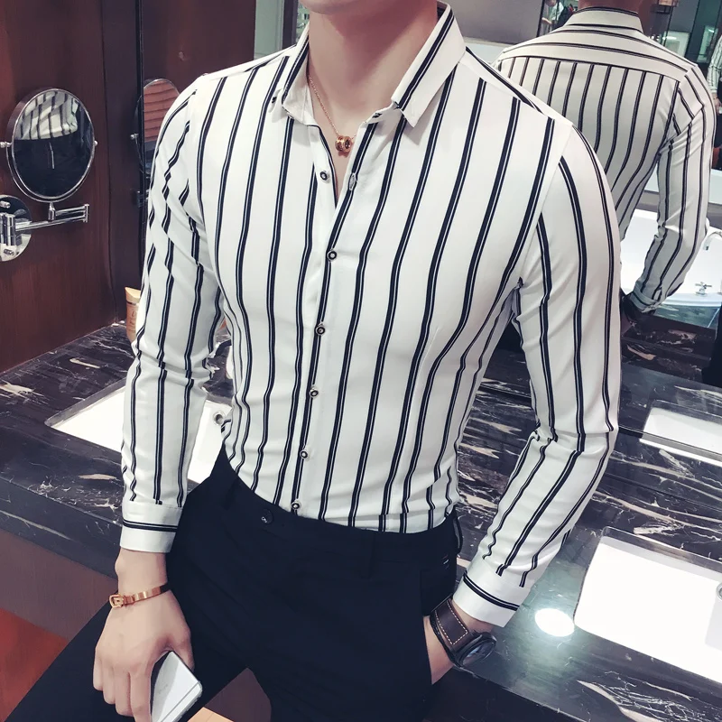 Мужская рубашка YC005 * 2017 новая зимняя для отдыха с рукавами мужская метросексуала