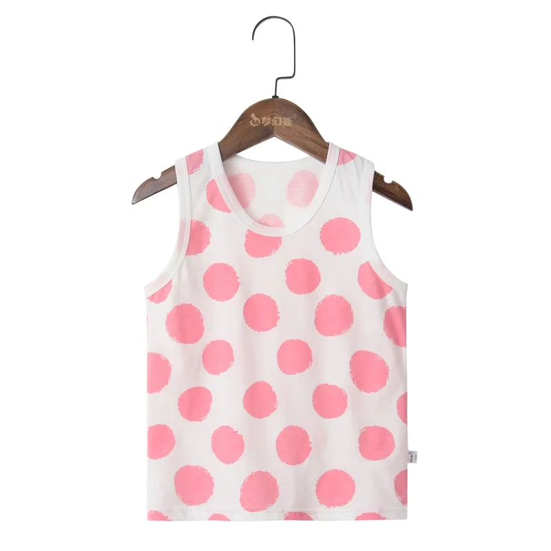 T Shirt for Boys Fruit Watermelon Cotton Baby Girl Boy Animals Duck Fox Sleeveless Tops Tee Summer Children's Clothes 0-6Y - Color: 16-P