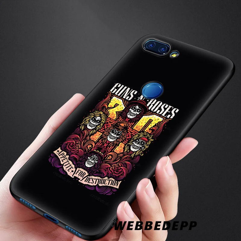 Мягкий силиконовый чехол WEBBEDEPP Guns N Roses для Xiaomi Redmi Note 7 6 6A 5 4 4X 4A S2 Plus Pro Lite