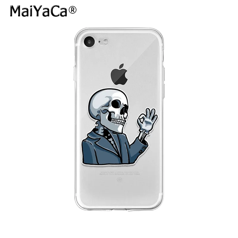 Retro Skeleton skull
