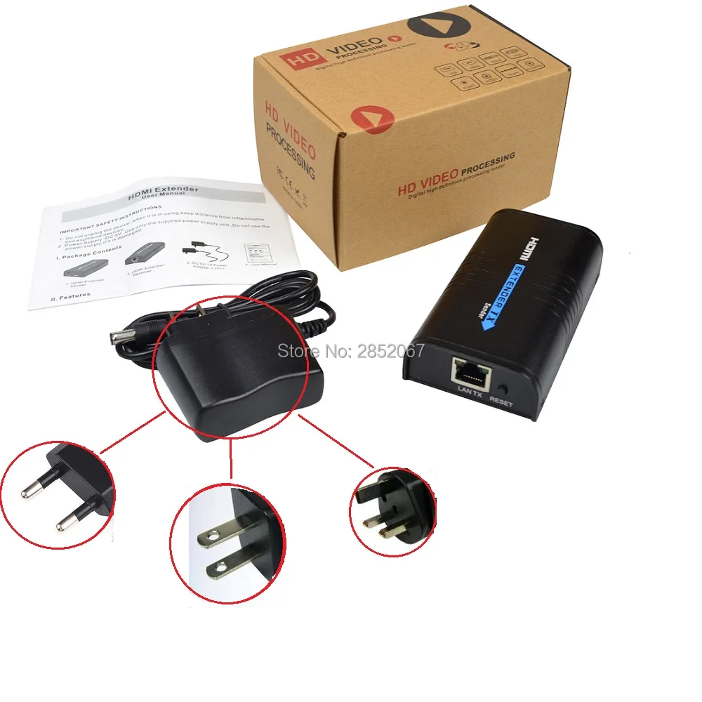 120 м HDMI удлинитель приемник по LAN TCP IP UTP STP от CAT5/5e/6 RJ45 сплиттер HD 1080p для Xbox DVD|stp| |