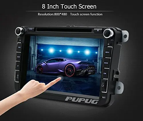 Excellent 2 Din Car DVD Player GPS Navigation Autoradio Electronics 8