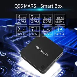 Q96 Mars компьютерной приставки к телевизору S905L 1 Гб + 8 Гб Android 7,1 Wi-Fi сетевой медиаплеер дома ластиковый корпус для электронного блока питания