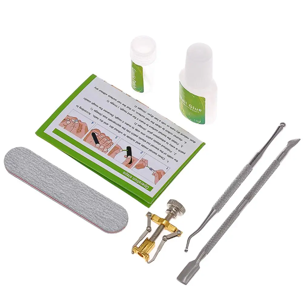 

24pcs/ Set Professional Ingrown Toe Nail Correction Pedicure Tools Foot Care Fix Clip Toenail Protector Treatment Kit Art Tool