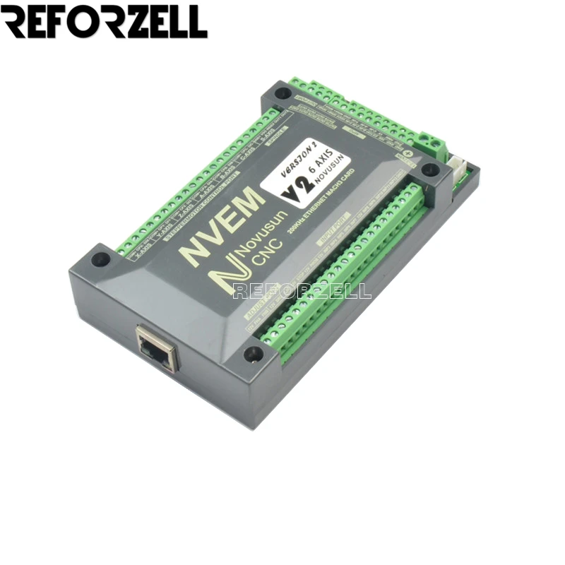 

Ethernet Port NVEM 3 4 5 6 Axis Mach3 Control Card 250KHz for CNC router Mach3 CNC Motion Control Card