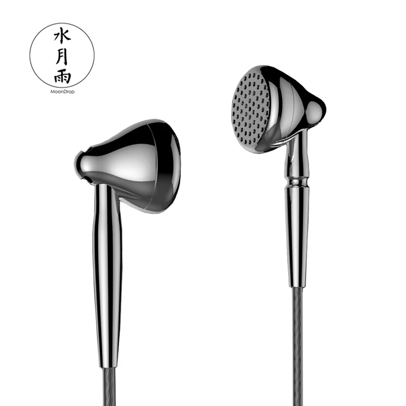 

2019 Moondrop Liebesleid Flagship Earbud DJ HIFI Metal Industrial Design Earphone 13.5mm Dynamic Driver Moondrop Earbud Earphone