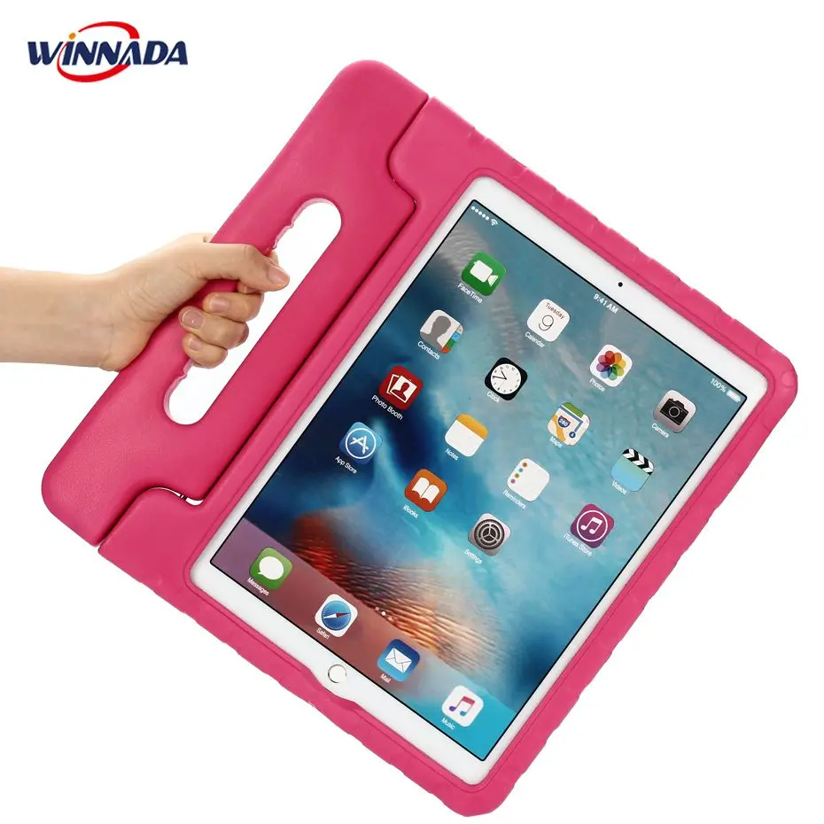 

For ipad pro 12.9 case hand-held Shock Proof EVA full body cover for ipad pro 12.9 inch 2017 Handle stand case for kids