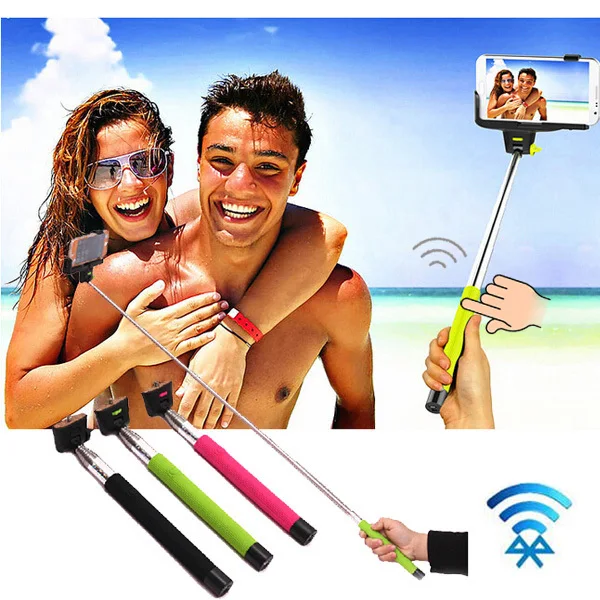 Z07 5 2 in 1 Wireless Bluetooth Mobile Phone Monopod Self Stick Tripod