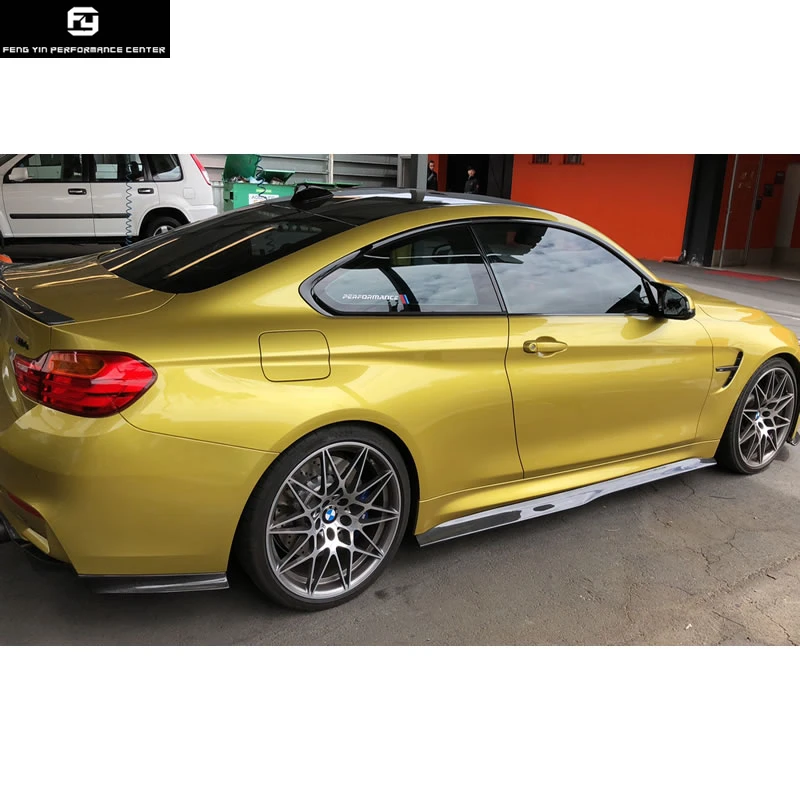 F80 M3 F82 M4 PSM боковые юбки из углеродного волокна для BMW F80 M3 F82 M4 PSM Стиль 15-17