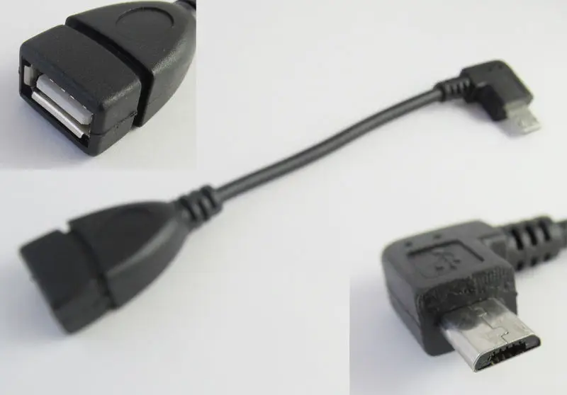 1 шт. Micro 5 pin USB штекер к 2 0 гнездо хост OTG кабель адаптера данных F Nexus 7|5 usb|usb to usbfemale
