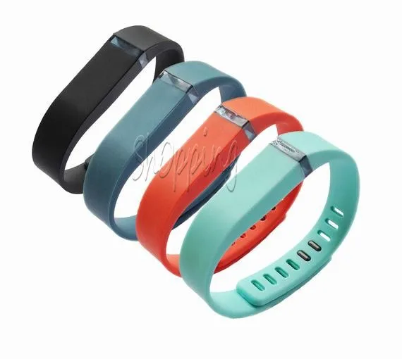 4pcs Small size Replacement Rubber Band fitbit flex wireless wristband W/Metal clasp No tracker |