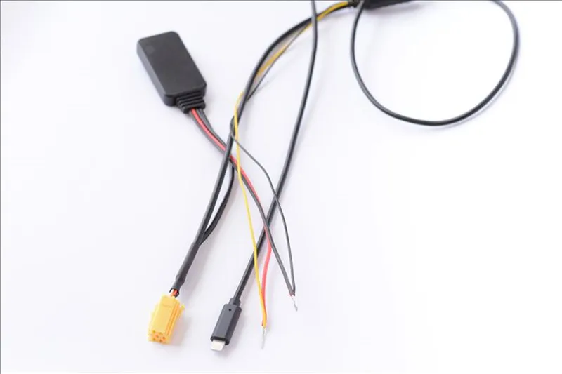 Автомобильный Bluetooth модуль Aux адаптер с радио кабелем MINI ISO 6Pin для Fiat Grande Punto Alfa