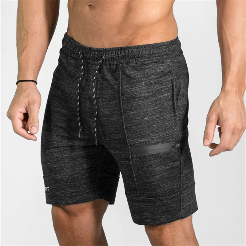 Men’s Summer Gym Bodybuilding Cotton Shorts Men's Fitness Apparel