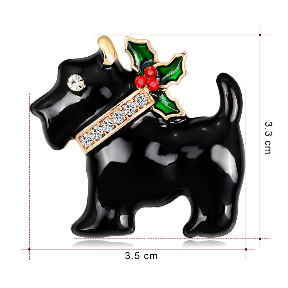 2018 новейшая эмалированная рубашка в рождественском стиле с отворотами булавка