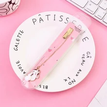 1 шт. Kawaii клубника кролик сплав Закладка милый Вишневый цвет закладки книжная бумага зажимы маркер канцелярские принадлежности Школьные принадлежности