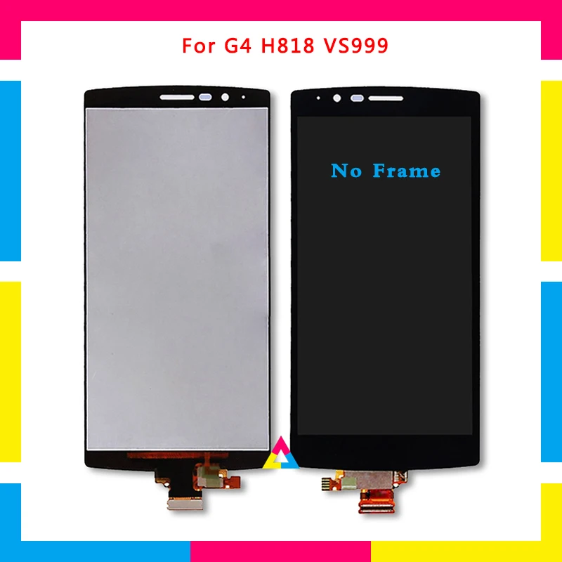 

LCD Display Screen With Touch Screen Digitizer Assembly For LG G4 H818 VS999 Black No Frame or with Frame Replacement