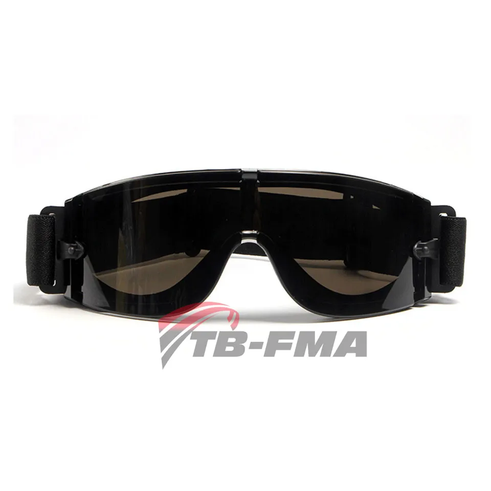 TB-FMA X800 очки страйкбол набор для пейнтбола тактическая Безопасность Googles Открытый Охота Военная стрельба защита очки 3 объектива