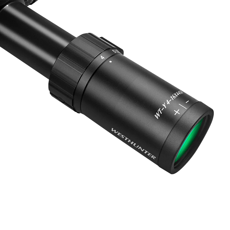 Caça de Longo Airsoft Caça Escopos Riflescope Westhunter Wt-y 4-16x44sf Tático Alcance 7 Lunetas Riflescopes