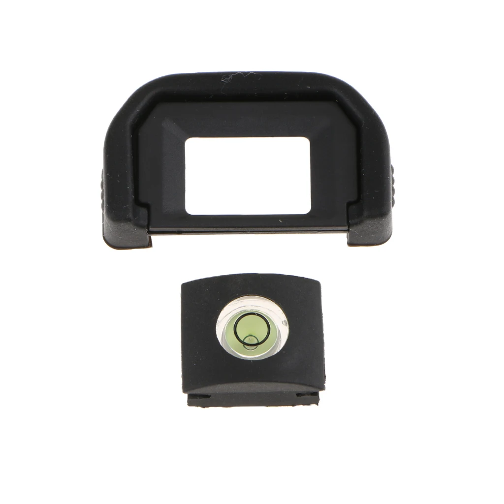 Black Viewfinder Rubber Eye Cup Replacement Eyepiece Eyecup Camera Eyes Patch For Canon  1500D/1300D/800D With Spirit Level