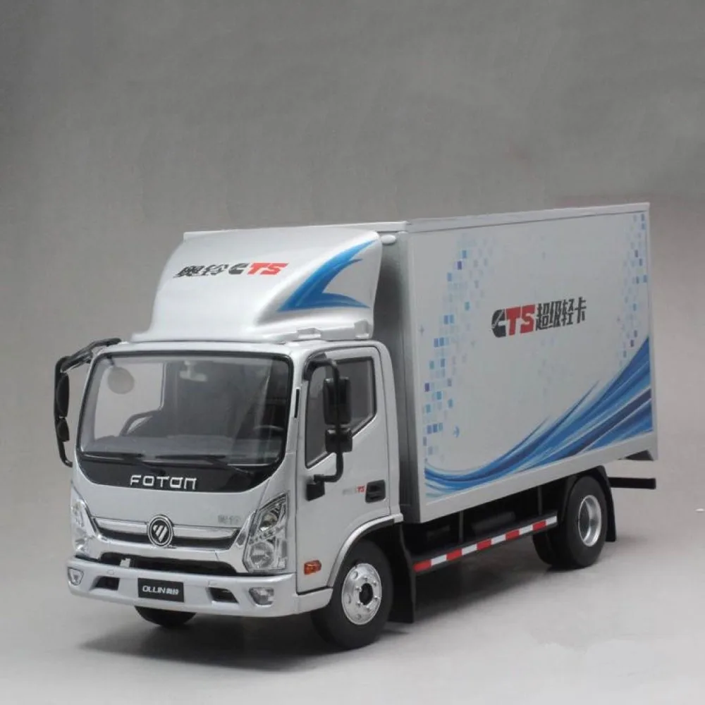 Коллекционная Игрушечная модель из сплава в подарок 1:24 Foton Ollin CTS грузовик фургон