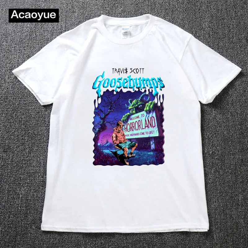 goosebumps shirt travis scott