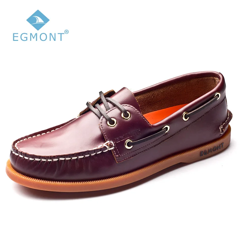 Egmont EG-09 Wine Red Spring Summer Boat Shoes Mens Casual Shoes Loafers Genuine oil Wax Leather Handmade Comfortable Breathable цена Egmont EG-09 Wine Red Spring Summer Boat Shoes Mens Casual Shoes Loafers Genuine oil Wax Leather Handmade Comfortable Breathable цены онлайн