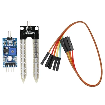 

Soil Humidity Hygrometer Detection Module Moisture Water Sensor Soil moisture test tool for arduino 30%off