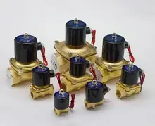 Freeshipping Gas Water Pneumatic Electric Solenoid Valve Water Air DC/24V/12V AC/220V 2W-06/08/10/15/20/25/32/40/50, NC, 2 Way 2w250 25 normally closed 2 2 way 1 inch pneumatic solenoid valve water air gas oil brass valve nbr dc ac 12v 24v 110v 220v