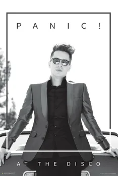

PANIC AT THE DISCO - BRENDON MUSIC SILK POSTER Decorative painting 24x36inch