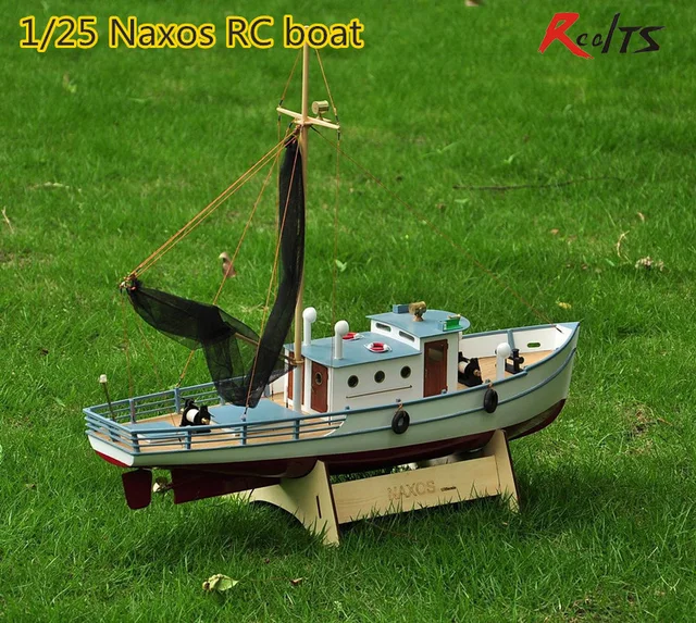 RealTS Classic fishing boat model Scale 1/25 NAXOS RC 