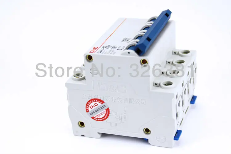 

DELIXI DZ47LE-63 C32 4P 32A low voltage circuit protection residual current circuit breaker Switch for the family