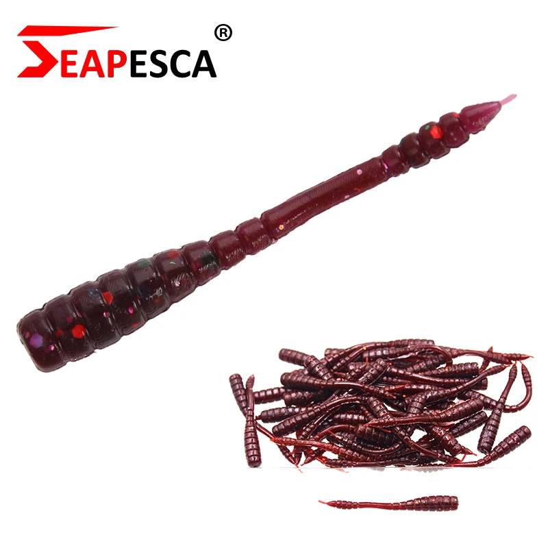 SEAPESCA 50 шт./лот воблеры Мягкая приманка рыболовная 45 мм 0 4 г искусственные мягкие