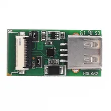 USB к FCC 10Pin 1,0 мм плата адаптера HDL662B один USB к 10Pin_1.0 FCC интерфейс отладочной HDL662