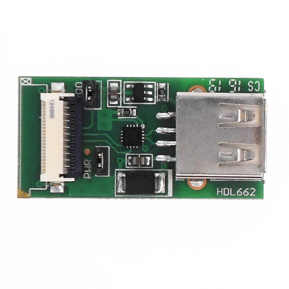 

USB to FCC 10Pin 1.0mm adapter board HDL662B single USB to 10Pin_1.0 FCC Debug interface HDL662