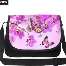 Вместительные дизайнерские сумки-мессенджеры с цветочным принтом для девочек, женские повседневные дорожные сумки через плечо, сумки для отдыха, розничная