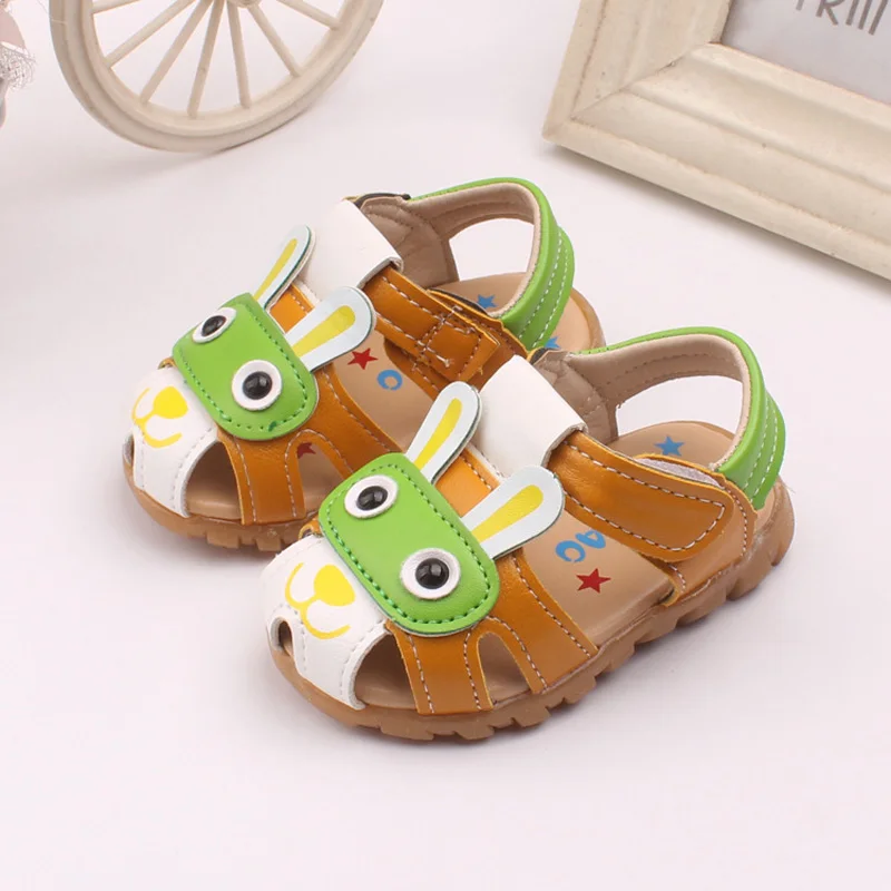 

Kinder Sandalen Jongen Animal Boys Shoes Summer First Walkers Children Chaussure Enfant Fille Cute Infant Kids Sandals