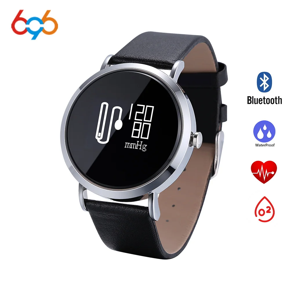 696 Bluetooth CV08 смарт-Браслет Смарт-часы браслет 0 95 дюймов oled-экран сенсорная панель |