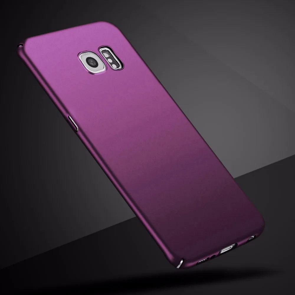 

Black Matte Hard Case For Samsung Galaxy S3 S5 Funda S6 S7 Edge S8 Plus Phone Case For Samsung I9300 i9600 G9200 Cover Luxury