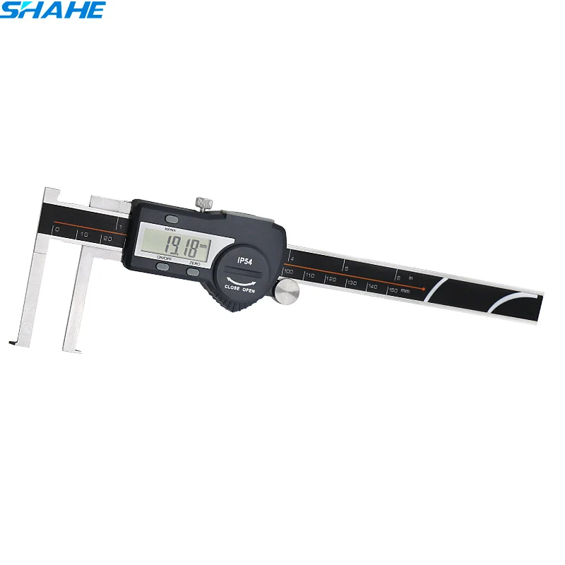 

8-150 mm digital inside groove digital caliper with knife edge digital vernier caliper micrometro