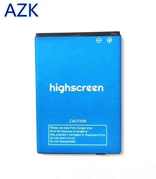 

AZK 1PCS 100% high quality 3.7V 1700mAh EASY F battery for Highscreen EASY F mobile phone