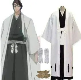 

Anime Bleach Cosplay - Bleach 5th Division Captain Aizen Sousuke Cosplay Costume Best costume for Halloween Freeshipping