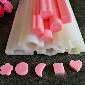 

DIY Hand Soap Mold Silicone Tube Column Mould for Homemade Craft Soap Mould Tool