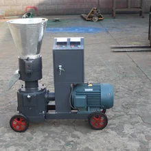 Пеллетный пресс KL200B 7.5KW 3 фазы машина для гранулирования биомассы/корма для древесины, станок для производства пеллет