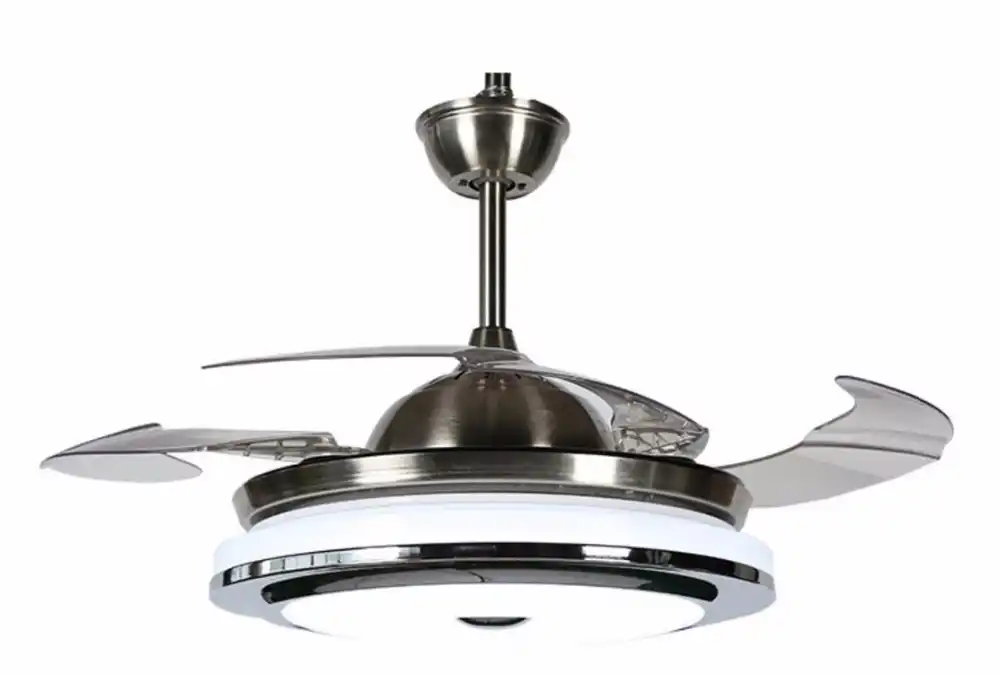 High Quality 3 Color Led Fan Lamp Changing Light Modern Led