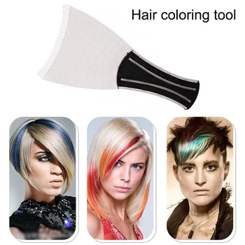 

Professional Hairdressing Hair Applicator Brush Dispensing Salon Hair Dyeing Pick Color Board NShopping