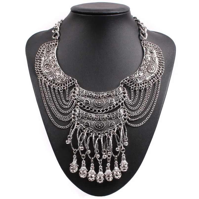 2018 New Fashion Design Tibetan Alloy Vintage Chunky ...