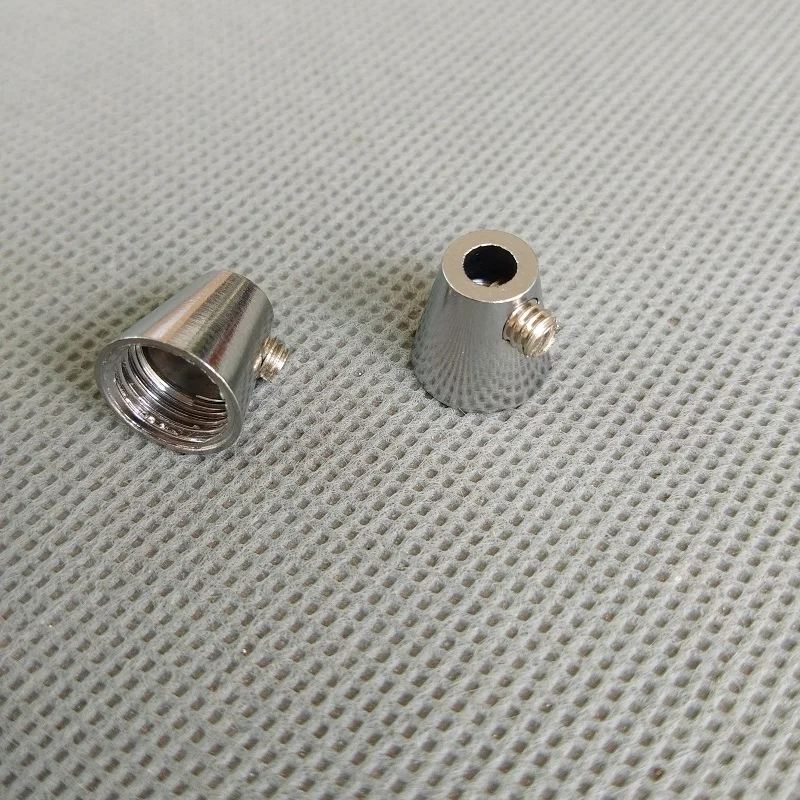 10pieces/lot D12*H12mm M10 thread metal grip cable lock cable grips