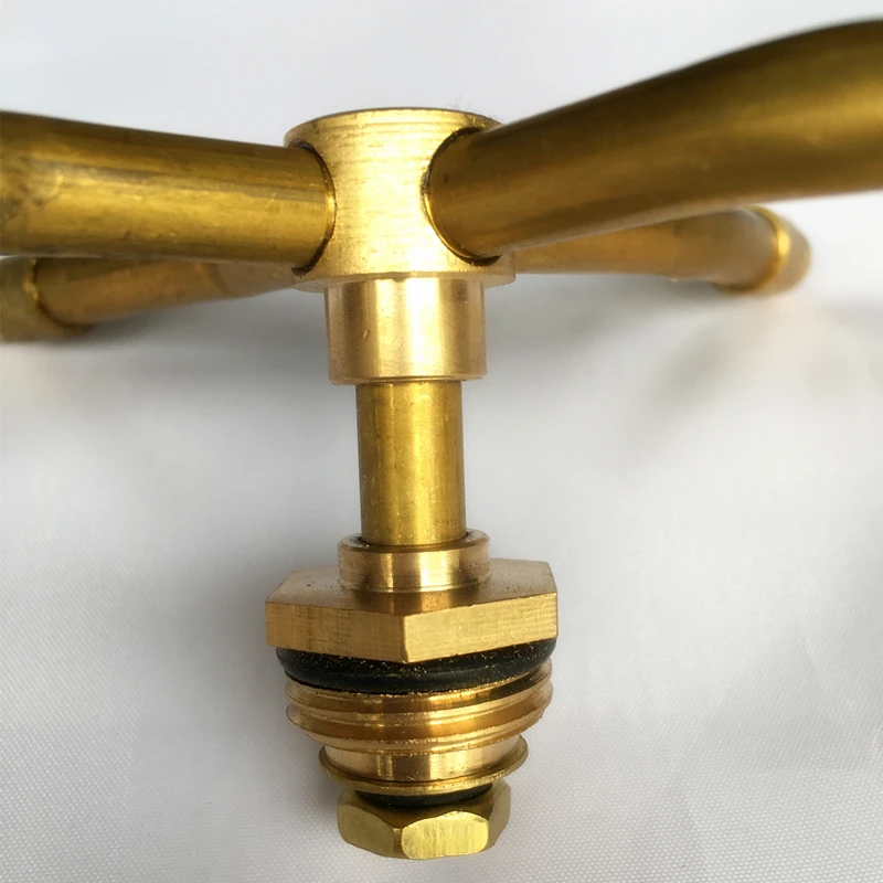 Description Picture 3 of item1Pcs Brass Rotation Sprinklers Garden Lawn Irrigation Watering Sprayers