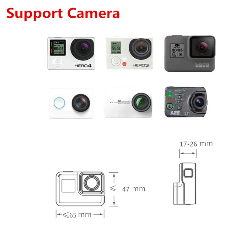 Новинка для экшн камеры GoPro Hero 3 4 5 6 адаптер переключатель Крепление Держатель